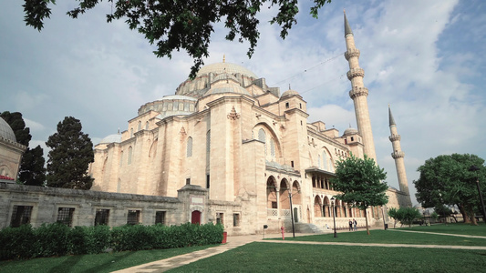 火鸡岛伊斯坦堡的 高贵的清真寺视频
