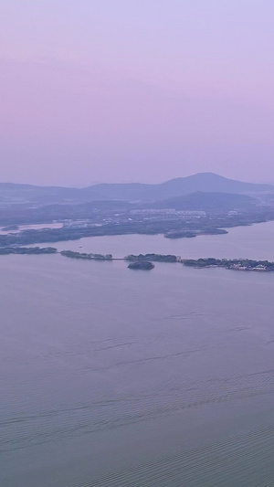 太湖风景区航拍鼋头渚风景23秒视频