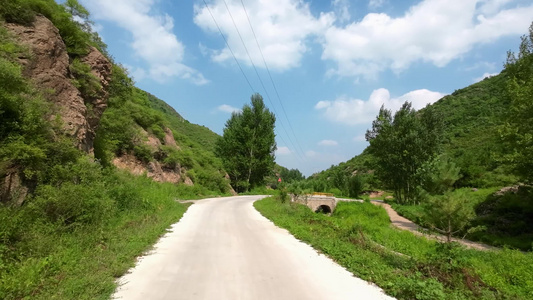 开车沿途风景  开车第一视角  驾驶视频