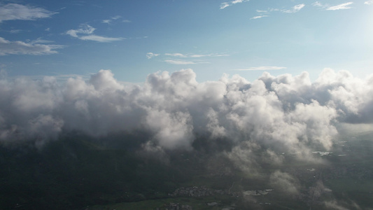 高空云海航拍视频