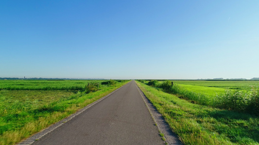 道路和田野视频