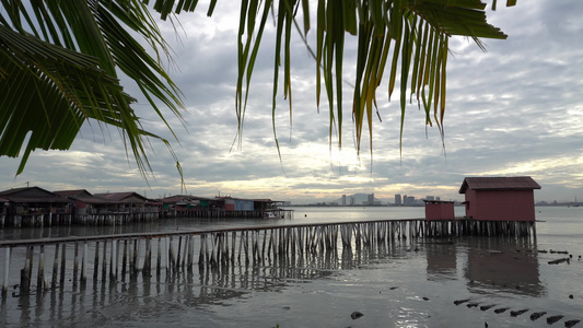 在伯南海岸的海边视频