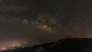 延时星轨银河4k18秒视频