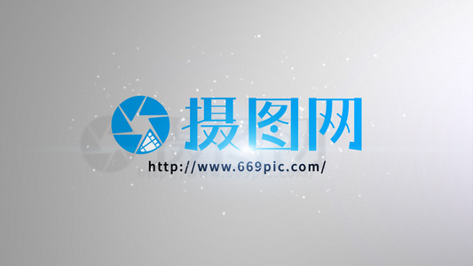 简洁时尚logo演绎片头片尾AE模板视频