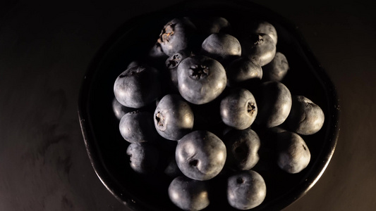 蓝莓花青素水果视频