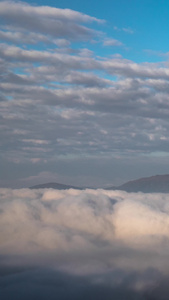 佛教圣地五台山云海与佛光延时视频自然风光视频