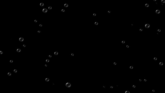 水泡粒子修饰动画视频