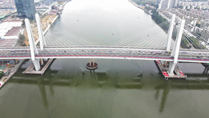 4K广州洛溪大桥50秒视频