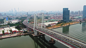 4K广州洛溪大桥28秒视频
