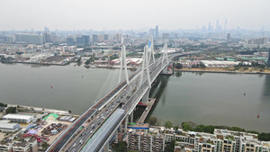 4K广州洛溪大桥29秒视频