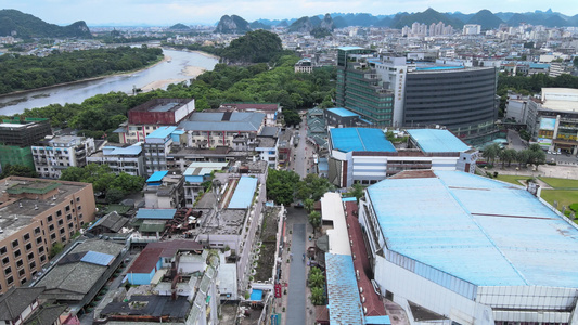 桂林市区及步行街视频