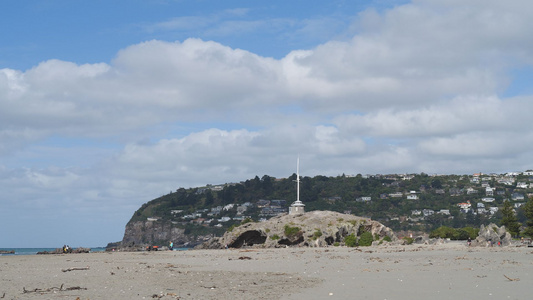 新西兰基督城Sumner Beach 视频