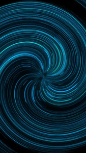 蓝色粒子旋转抽象背景视频