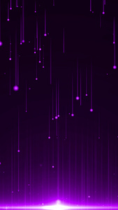 紫色浪漫舞台背景视频