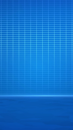 蓝色科技网格线条背景16秒视频