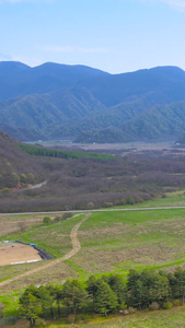 5A风景区神农架大九湖五号湖六号湖帆船航拍视频