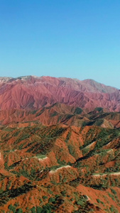 新疆特殊地貌航拍视频