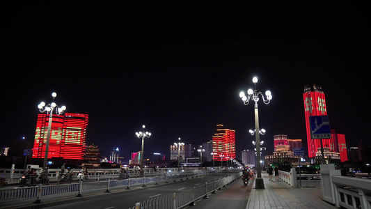 南宁城市夜景视频
