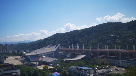 湖南张家界天门山风格风景视频