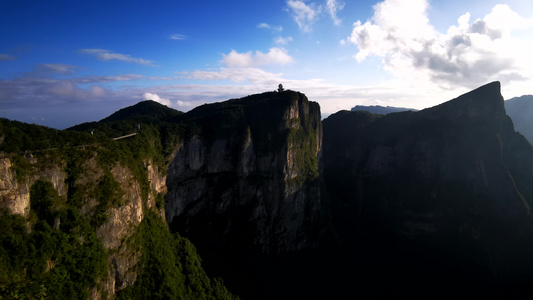 湖南张家界天门山风格风景视频