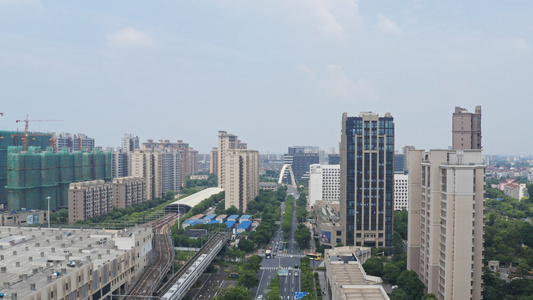 上海菊园新区街道视频