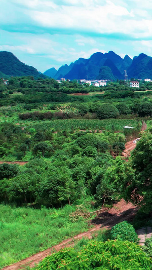 桂林旅游富里桥古建筑航拍著名景点航拍桂林旅游70秒视频