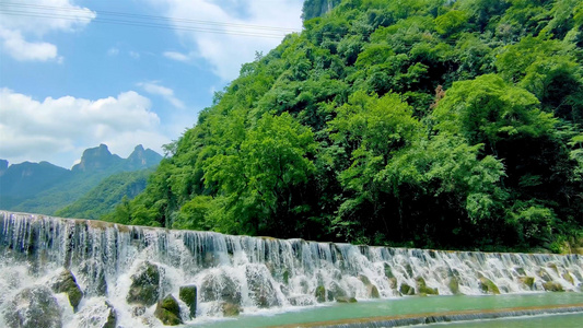 山间小溪流水视频