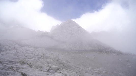 云南玉龙雪山环境地貌4K高清素材视频