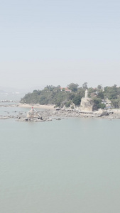 【旅游宣传片】福建航拍厦门鼓浪屿郑成功雕像合集视频