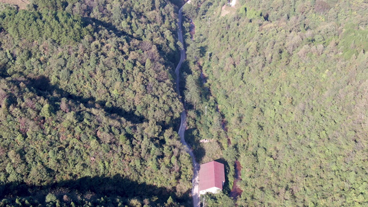 4K航拍乡村道路[两条道路]视频