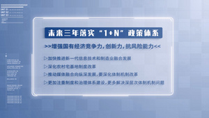  简洁文字排版出场展示AE模板44秒视频