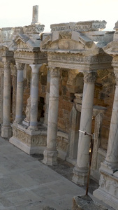 棉花堡古希腊剧院遗址合集实拍旅游景点视频