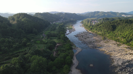 祖国大好河山青山绿水自然风景航拍视频视频