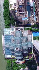 广州城市垂直航拍广州宣传片视频