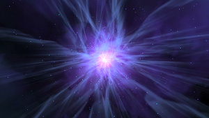 在空间中飞行, 光抽象星云21秒视频