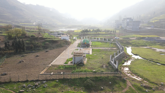 污水处理厂[掩埋场]视频