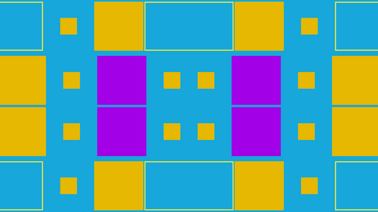 动感方块背景视频4K视频