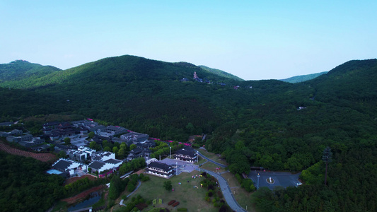 金坛茅山风景区航拍视频