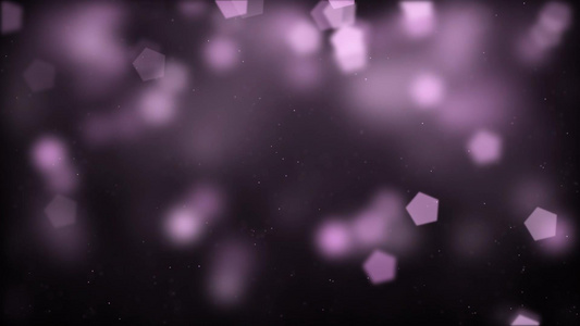 粉色唯美动态粒子视频素材[选题]视频