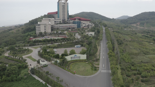 山东大学风景航拍[大连理工大学]视频