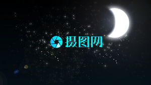 云月动画标志AEcc2015模板10秒视频