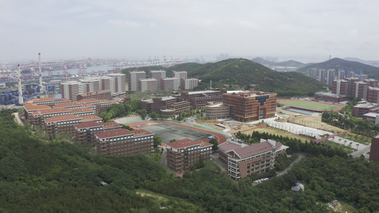 青岛理工大学航拍视频