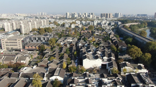 江苏南京城市风光旅游景区航拍视频