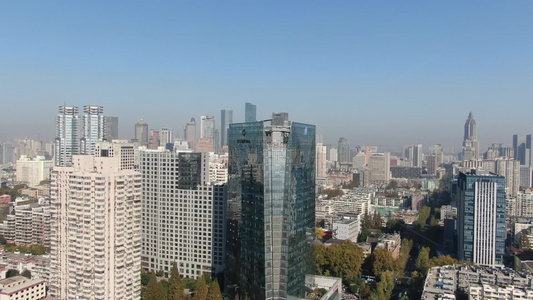 江苏南京城市地标建筑旅游景区航拍视频