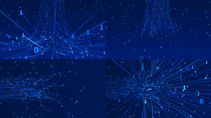 数据流流线数字科技视频40秒视频