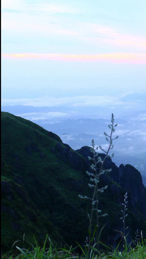 武功山唯美晚霞7秒视频