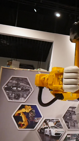 智能工业机器人39秒视频