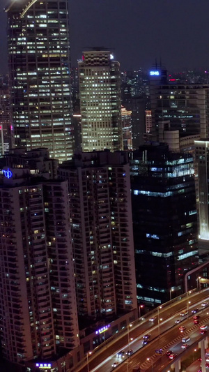 延安高架夜景11秒视频