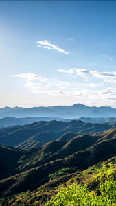 长城延时风景视频