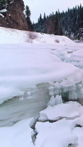 春天冰雪消融视频